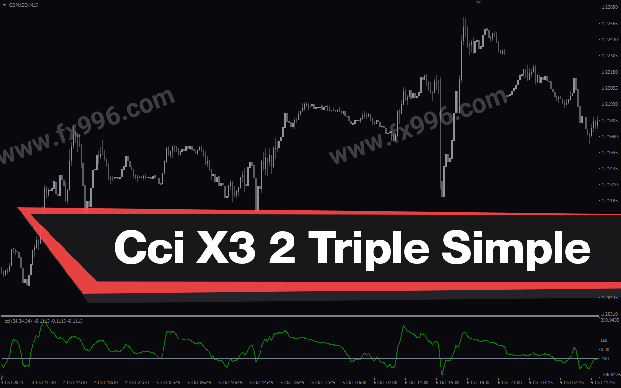 CCI X3 2 Triple Simple